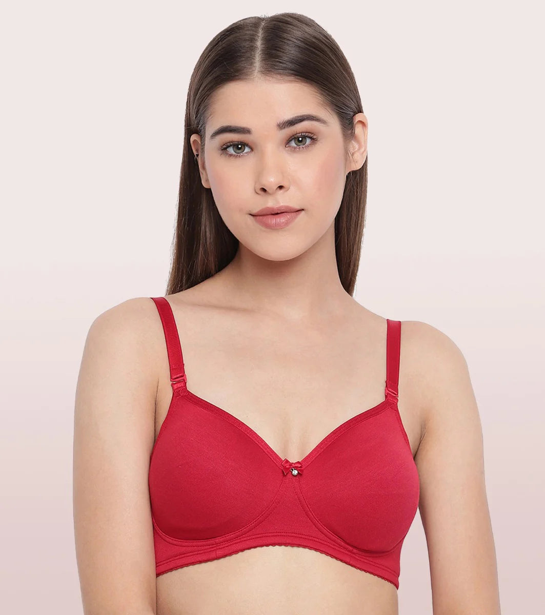 Enamor Long Lasting T-Shirt Bra - Non-Padded, Wirefree & High Coverage –  ShopIMO