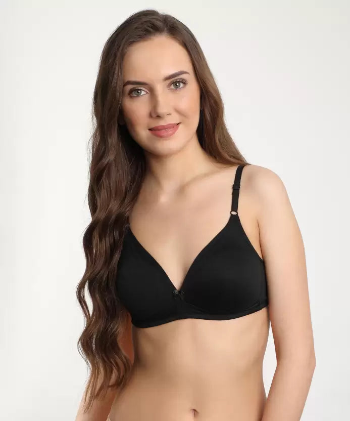 Enamor Low Impact Cotton Sports Bra - Non-Padded -Wire free - High