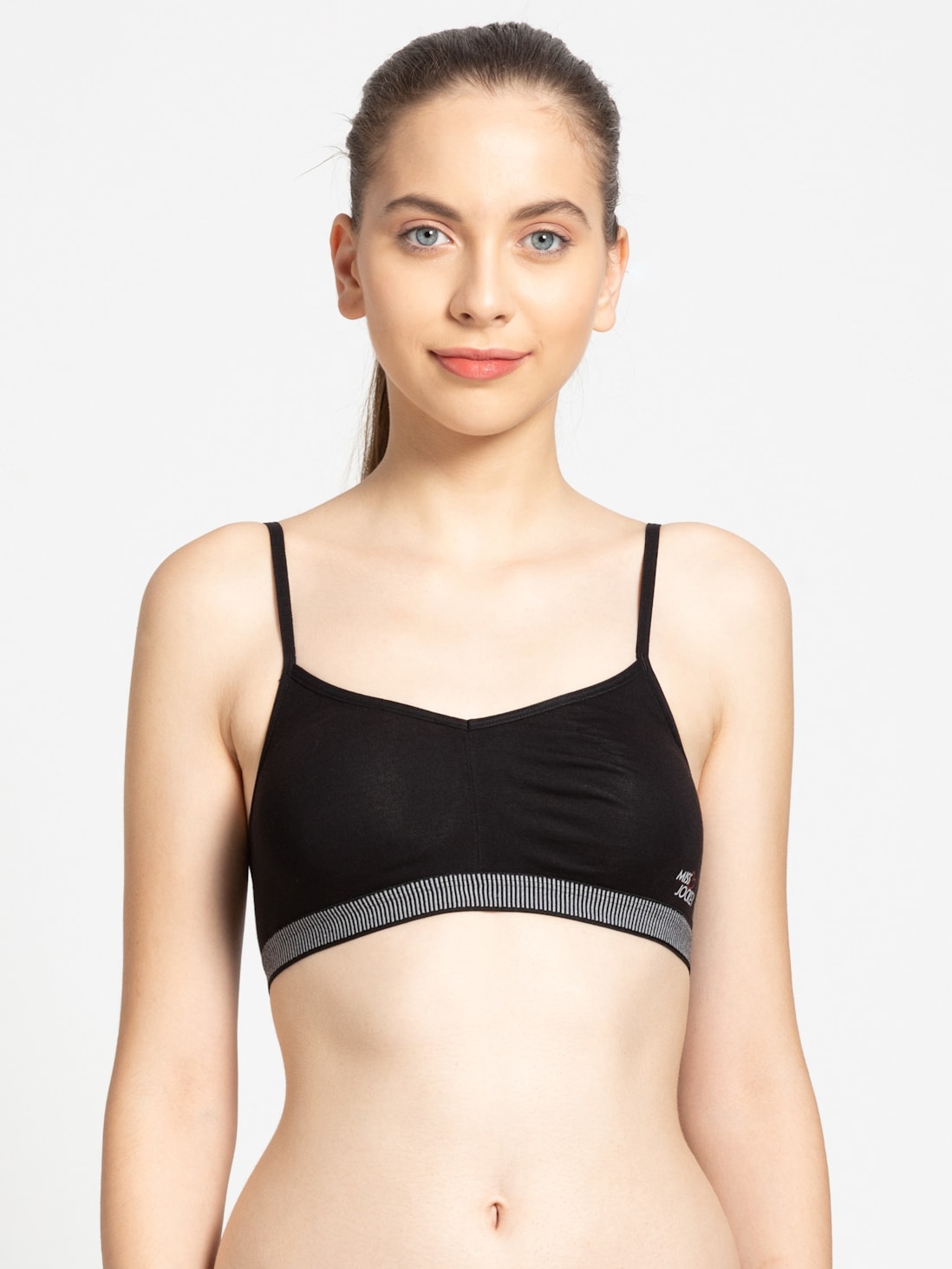 Jockey Women's Wirefree Padded Super Combed Cotton Medium Coverage Bra –  Online Shopping site in India
