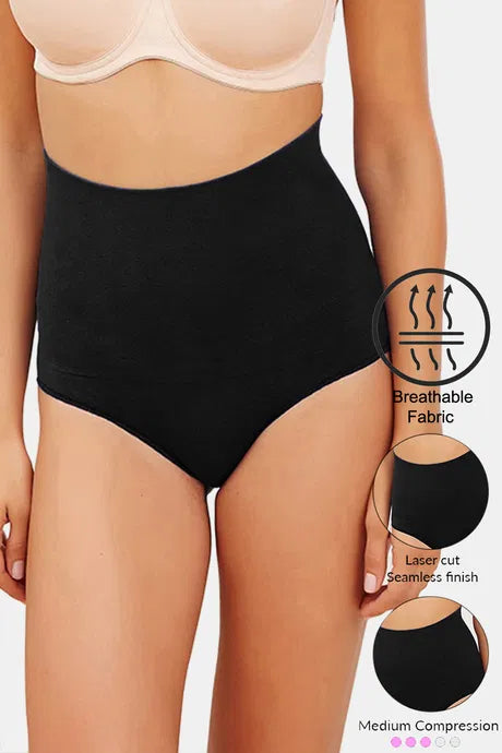 Jockey Seamless Shaping High Waist Bikini & Tummy Tucker -6704 – ShopIMO