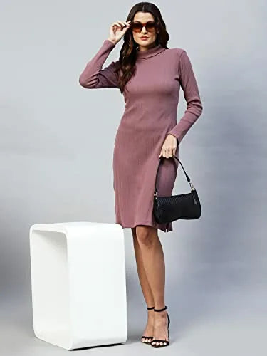 RIGO Women Full Sleeve Side Slit Dress - ShopIMO