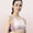 Enamor Women's Plush Lined Medium Impact Non Padded Wire Free Full Coverage Slip On Sports Bra SB 26 - ShopIMO
