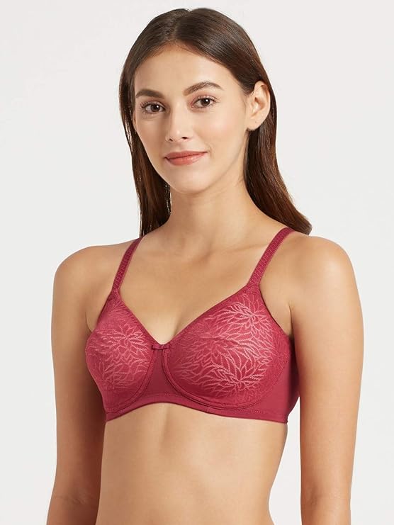 Jockey Women`s Soft Wonder Soft Cup Spacer Bra, Bralette Non Padded &Synthetic Non-Wired-1830 - ShopIMO