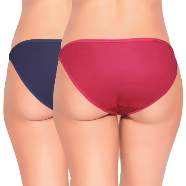 Buy Jockey Women's Cotton Bikini (Pack of 3) (Colors/Prints May Vary)  1410_Dark Assorted_S at