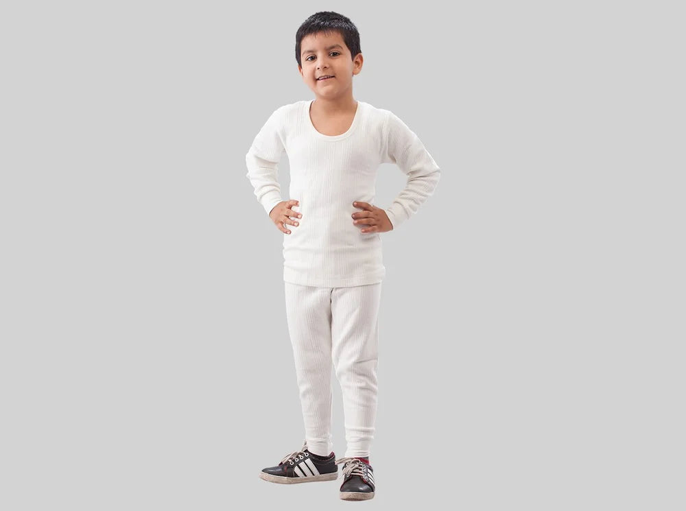 Jockey Unisex Kid's Super Combed Cotton Rich Full Sleeve Thermal Undershirt with Stay Warm and Stay Fresh Treatment Vest KT02 - ShopIMO