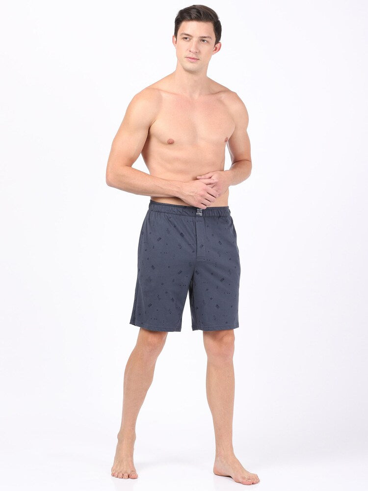 Men's Super Combed Mercerized Cotton Woven Checkered Boxer Shorts with Back  Pocket - Assorted Checks