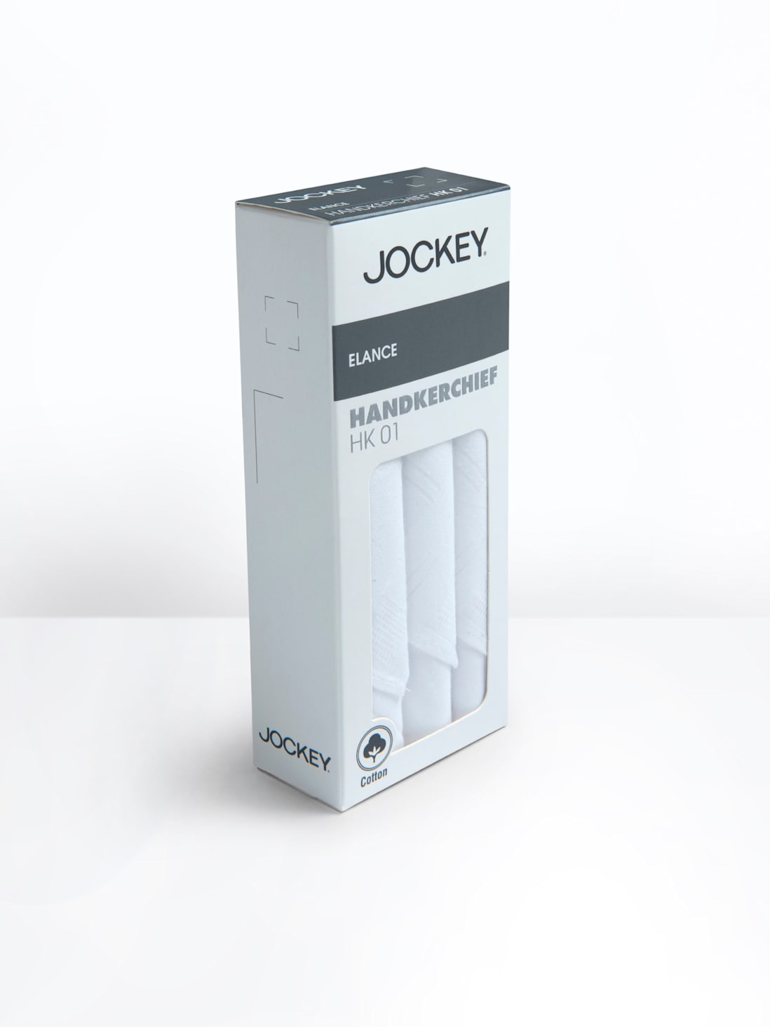 Jockey Super Combed Cotton Handkerchief with Stay Fresh Properties - White(Pack of 3) - ShopIMO