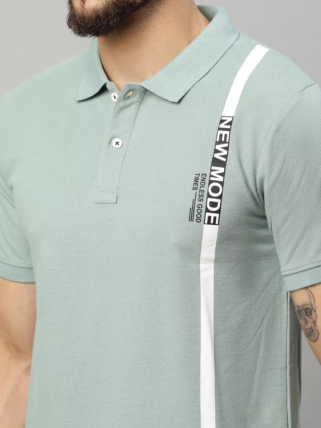 Rodamo Polo Printed T-Shirts (Large) (112130101) - ShopIMO