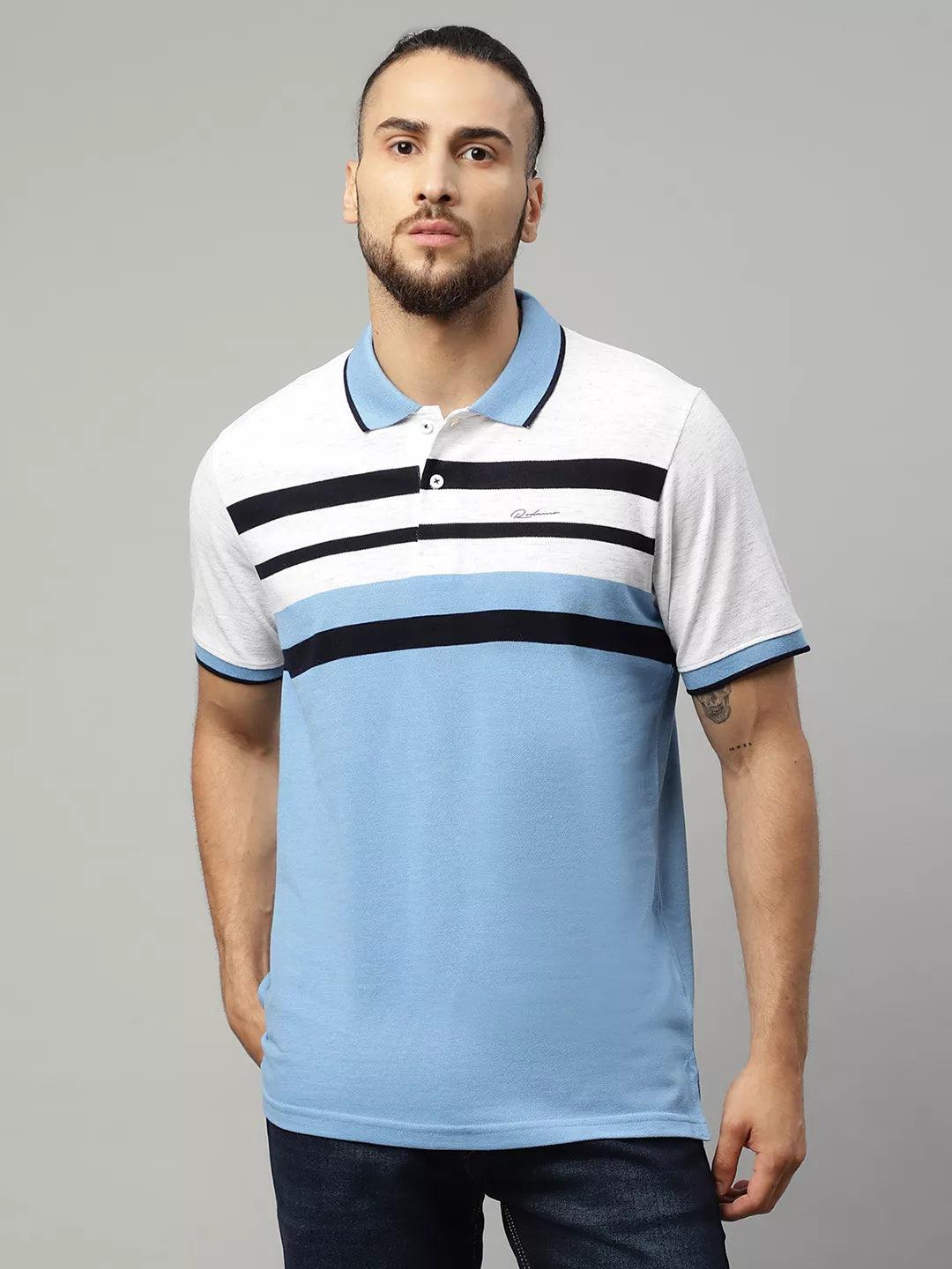 Rodamo Stripes Polo T-Shirts (Large) (112110101) - ShopIMO
