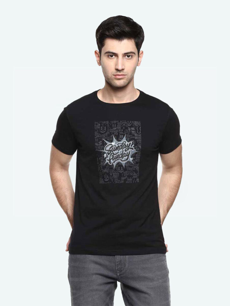 Red Chief Cotton T-Shirt for Men