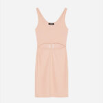 Short dress with ring