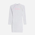 Fitted printed dress