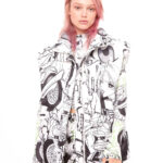Billie Eilish x Bershka puffer gilet