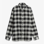 Long sleeve checked shirt
