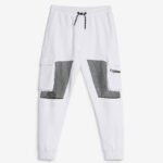 Joggers with mesh detail