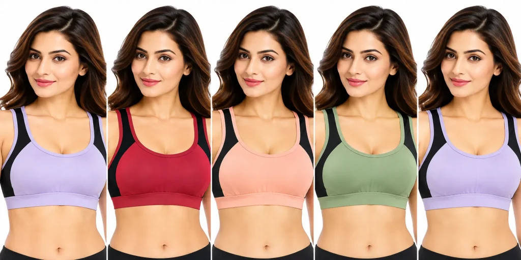 Desire Premium Sports Bra Style 1005 – Combo Pack