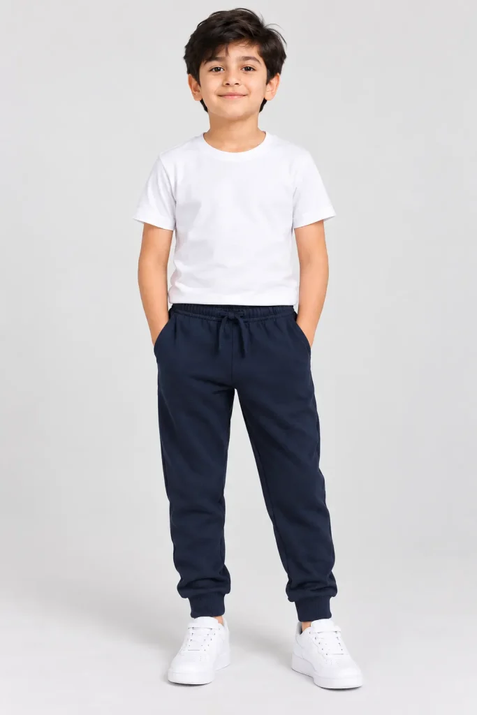 SATIO Kids Joggers / Lowers – Navy Blue