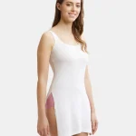 Jockey Women's Super Combed Cotton Kurta Slip with Side Slits – 1488
