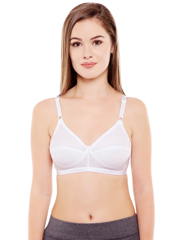 Bodycare Women’s Perfect Coverage Non-Padded Cotton Blend Bra – Style 1517W