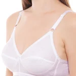 Bodycare Women’s Perfect Coverage Non-Padded Cotton Blend Bra – Style 1517W