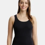 Jockey Women's Super Combed Cotton Fabric InnerRib Tank Top – 1535