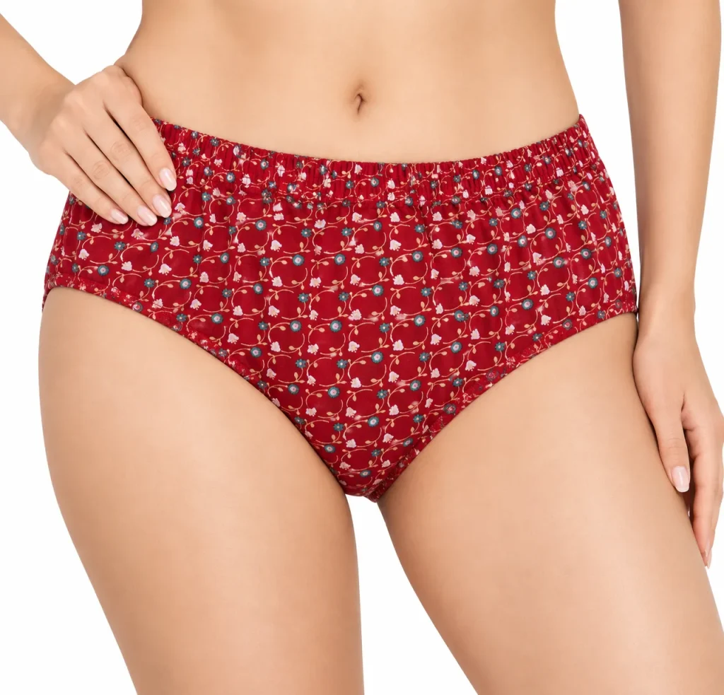 Feelings Passion Regulars Cotton Panty – Floral Print, XXL (100 cm)