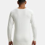 Jockey Men's Thermal Full Sleeve Vest with StayWarm Technology – Off White | #2401