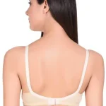 4KAYS Women Maternity & Nursing Comfortable Breastfeeding Bra – Non Padded Combo Pack of 2 (Skin & White)