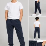 SATIO Kids Joggers / Lowers – Navy Blue