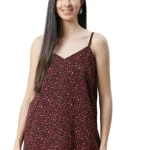 I AM for You Crepe Spaghetti Top for Women