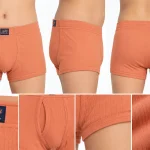Jockey Boys Super Combed Cotton Rib Fabric Solid Trunk – 3036