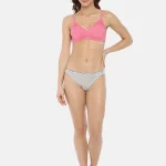 Macrowoman MW 1104 Seamless Plunge Neck Bra – Low Coverage