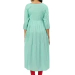 RANGMAYEE Women's Cotton Anarkali Kurta (69044-Sky Blue_Medium)