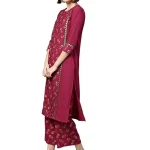 ZIYAA Women's Crepe Salwar Suit Set