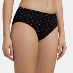 Jockey Women's Hipster 1406 Printed Panty – Pack of 2