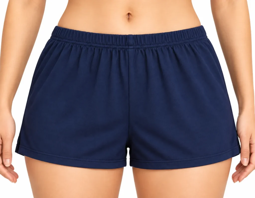 GroverSons Paris Beauty POEMS Shorts – Navy Blue, XL