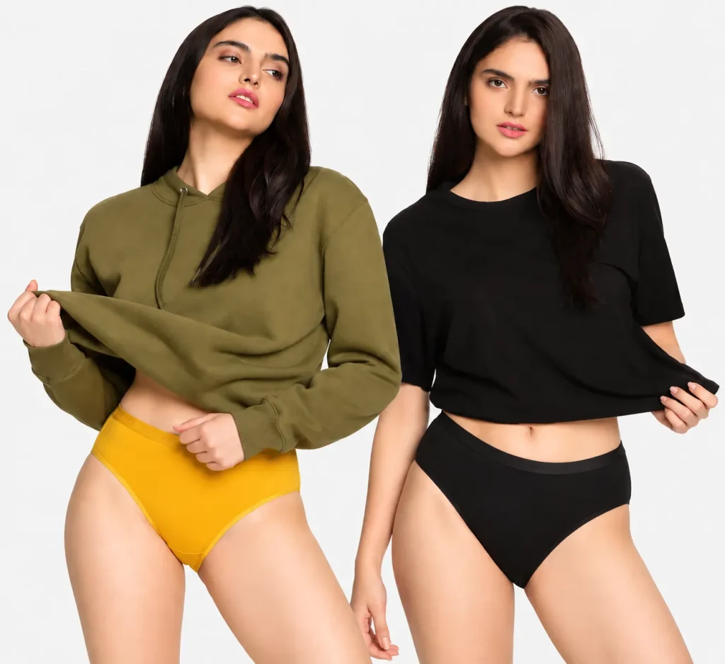 LUX Amore Hipster #201 Women's Plain Panty – (Pack of 2)