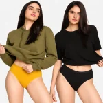 LUX Amore Hipster #201 Women's Plain Panty – (Pack of 2)