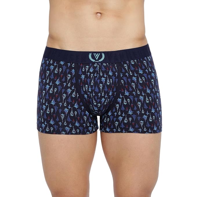 Van Heusen Sport Men's Printed Cotton-Stretch Trunk - 10004