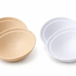 Shopimo Bra Cup Inserts for Women – Pack of 2 Pairs, White & Skin Colour, Size 34