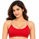 Desire 444 Sports Bra with Transparent Adjustable Straps – Pack of 6