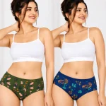 LUX Amore Hipster #102 Women's Printed Panty – (Pack of 2)
