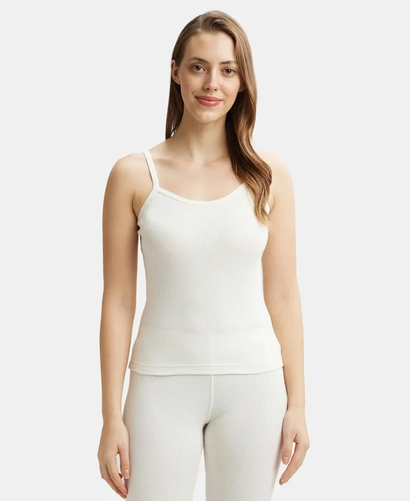 Jockey Woman Thermal Camisole #2501 – Cotton Rich StayWarm Women's Thermal Vest