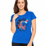 Sweet Dreams Women's Printed Round Neck T-Shirt