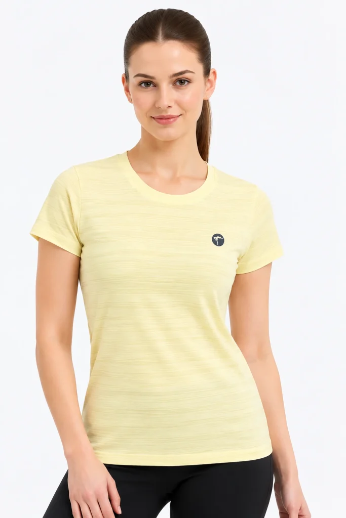 Lovable Women’s Cream Cruise Tee – CRS-LM (Medium)