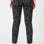 Lovable Women Black Printed Track Pants & Joggers – Neo Classic Track(Medium)