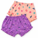 Jockey Juniors Girls Super Combed Cotton Printed Bloomers – SG06P (Pack of 2)