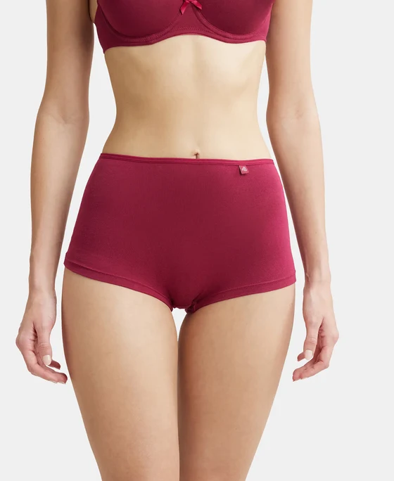 Jockey Woman Soft Wonder High Coverage Micro Modal Elastane Hipster Panty - 1802
