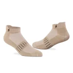 Supersox Bamboo Ankle Socks – Beige & Light Grey
