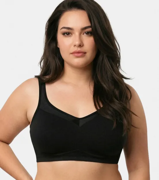 Enamor A112 Smooth Cotton Minimizer Full Support Bra